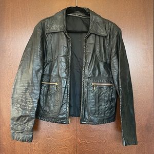 Leather Motorcycle Jacket
